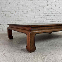 Load image into Gallery viewer, Ming Style Waisted Hardwood Coffee Table
