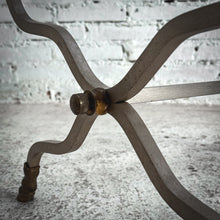 Load image into Gallery viewer, 1960s Maison Jansen Hollywood Regency Cast Brass &amp; Glass Accent Table
