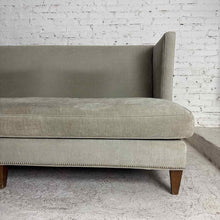 Load image into Gallery viewer, Southern Furniture Velvet Tuxedo Sofa
