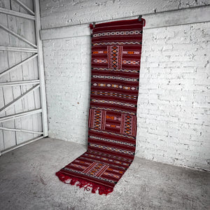 Moroccan Berber Zemmour Kilim Flatweave Rug