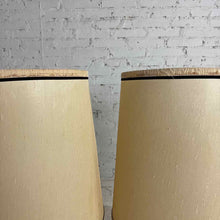 Load image into Gallery viewer, Pair of Mid-Century Yellow Baluster Lamps
