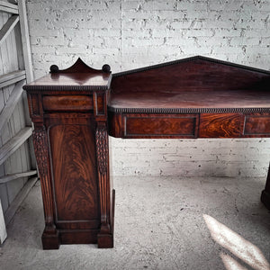 19th Century William IV Style Buffet Cabinet