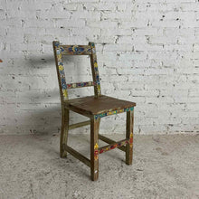 Load image into Gallery viewer, Mexican Folk Art Painted Desk &amp; Chair
