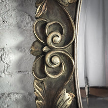 Load image into Gallery viewer, Baroque Aged Bronze Wood Wall Mirror

