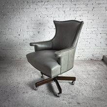 Load image into Gallery viewer, Lee Industries Buckskin Wolf Leather Desk Chair
