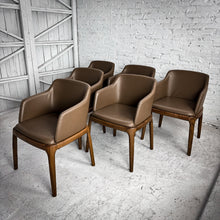 Load image into Gallery viewer, Set of 6 Namuh Leather Oak Dining Chair
