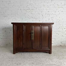 Load image into Gallery viewer, Chinese Elm Ming-Style Scholar Cabinet
