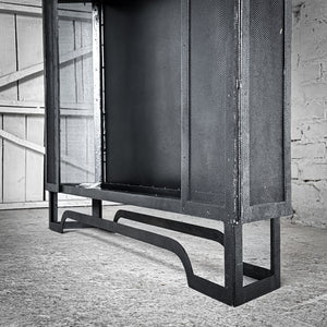 Moorish Painted Iron Shelving Unit Shelving