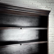Load image into Gallery viewer, Colonial Revival Espresso Hardwood Bookcase
