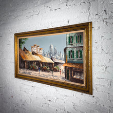 Load image into Gallery viewer, 1970&#39;s Joanna Tiunin Cityscape Impressionism Oil Landscape Painting
