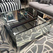 Load image into Gallery viewer, Modern Mirrored Cocktail Table
