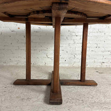 Load image into Gallery viewer, Mid-Century Style Acacia Sunburst Table
