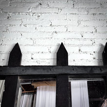 Load image into Gallery viewer, Farmhouse Blackened Mesquite Door Mirror

