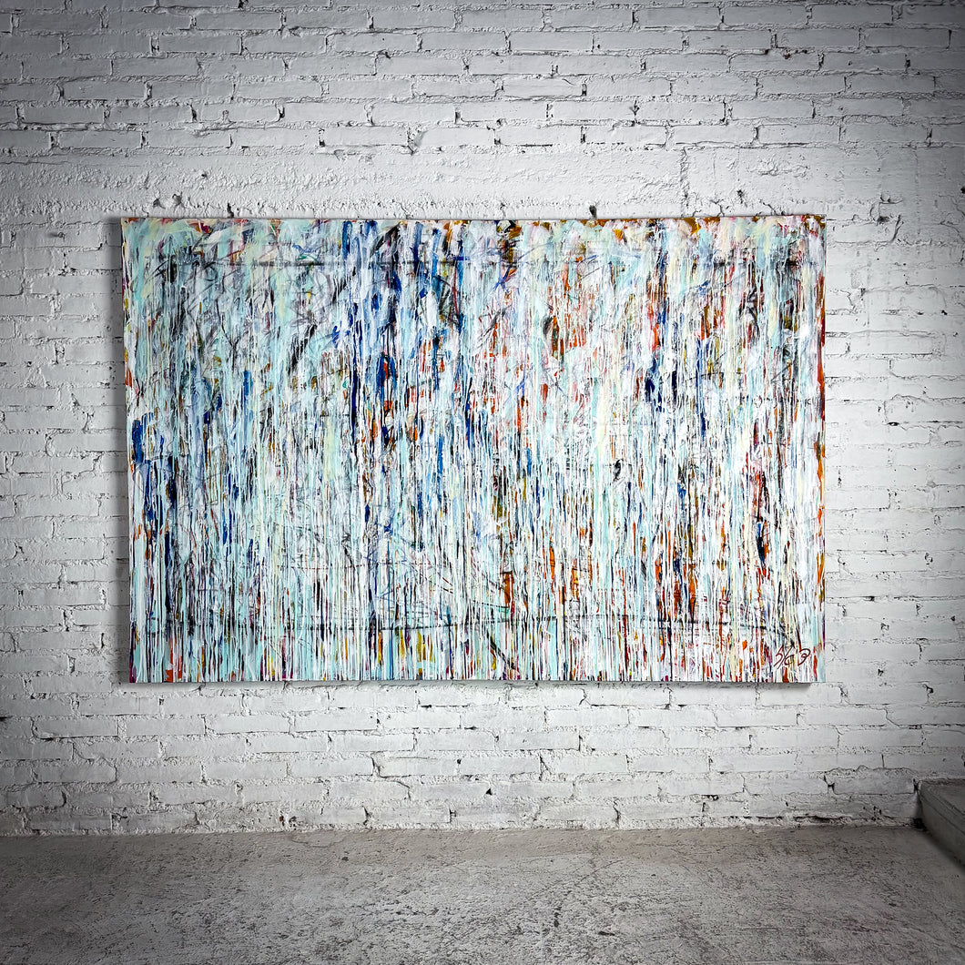 2023 Fernando M. Diaz Canvas Abstract Painting
