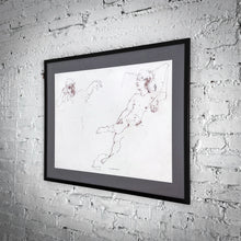 Load image into Gallery viewer, Peter Leventhal Figurative Charcoal Drawing
