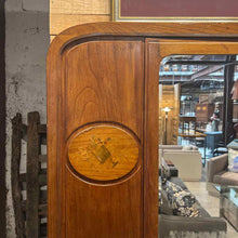 Load image into Gallery viewer, Art Deco Marquetry Mahogany Armoire Cabinet
