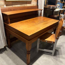 Load image into Gallery viewer, 19th C. Utilitarian Waxed Alder Desk

