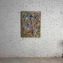 Load image into Gallery viewer, Mid-Century Abstract Expressionist Oil
