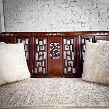 Load image into Gallery viewer, Mid 20th Century Qing Style Carved Rosewood Sofa
