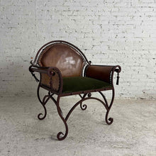 Load image into Gallery viewer, Spanish Colonial Iron Frame Armchair
