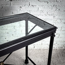Load image into Gallery viewer, Neoclassical Powder Coat Metal Console
