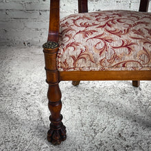 Load image into Gallery viewer, Empire Mahogany Lion Head Armchair
