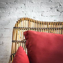Load image into Gallery viewer, Vintage Boho Natural Rattan Sofa
