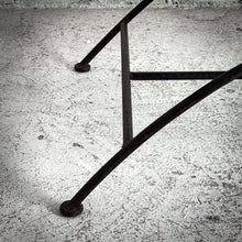 Load image into Gallery viewer, Wrought Iron 3/4" Glass Cocktail Table
