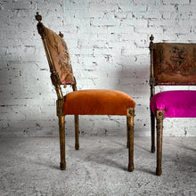Load image into Gallery viewer, 18th C. Louis XVI Upholstered Giltwood Accent Chair
