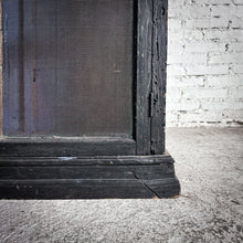 Load image into Gallery viewer, Antique Campesino Dark Wood Bin Cabinet
