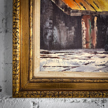 Load image into Gallery viewer, 1970&#39;s Joanna Tiunin Cityscape Impressionism Oil Landscape Painting
