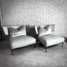 Load image into Gallery viewer, Set of 2 Erba Abbraccio Leather Lounge Chair
