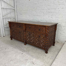 Load image into Gallery viewer, Spanish Revival Chip-Carved Sideboard
