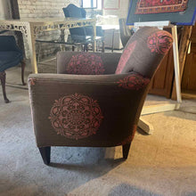Load image into Gallery viewer, Contemporary Upholstered Fabric Armchair
