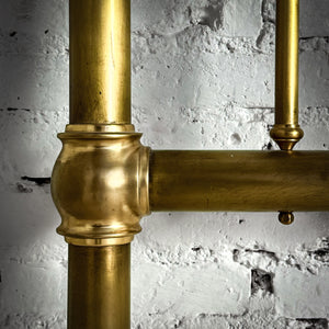 1983 Charles P. Rogers Queen Brass Headboard