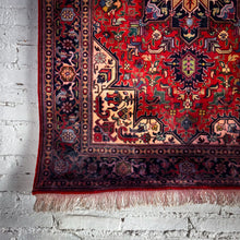 Load image into Gallery viewer, Heriz Wool Accent Persian Knotted Rug
