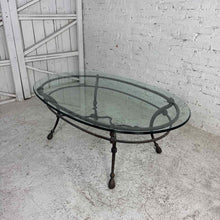 Load image into Gallery viewer, Spanish Scroll Wrought Iron Coffee Table
