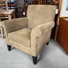 Load image into Gallery viewer, Contemporary Tan Upholstered Armchair
