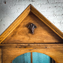 Load image into Gallery viewer, Monumental Gothic Revival Pine Shrine Birdcage
