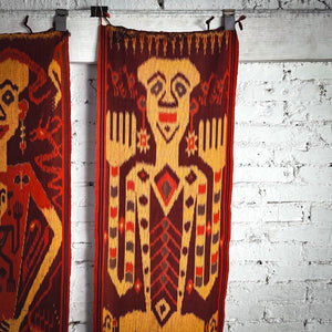 Mid Century Indonesian Ikat Textile