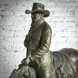 Mehl Lawson Western Bronze Sculpture