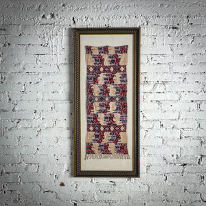 Guatemalan Hand Woven Framed Wall Decor