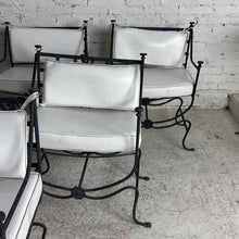 Load image into Gallery viewer, Set of 6 Italian Style Iron Garden Chairs
