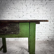 Load image into Gallery viewer, Antique Campesino Painted Wood Side Table
