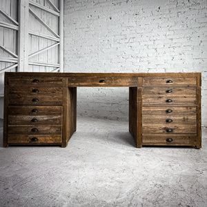 Restoration Hardware Printmaker's Pine Desk