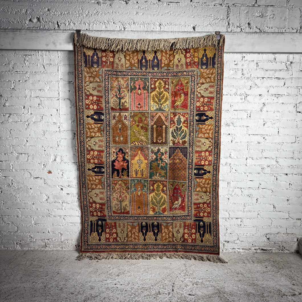 20th C. Caucasian Wool Persian Oriental Hand Knotted Rug