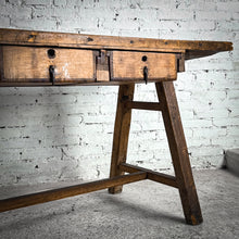 Load image into Gallery viewer, Early 20th C. Farmhouse Kitchen Island
