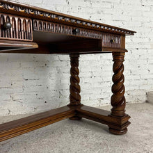 Load image into Gallery viewer, Barley Twist Jacobean Revival Desk
