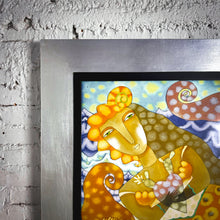 Load image into Gallery viewer, Hortensia Bueno Sirenas De Agua Dulce Framed Art
