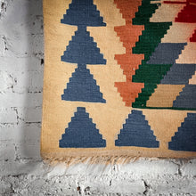 Load image into Gallery viewer, Kilim Wool Accent Turkish Flatweave Rug
